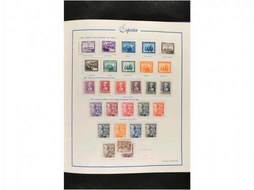 LOTES y COLECCIONES. ESPAÑA. Colección de 1850 a 1960 montad