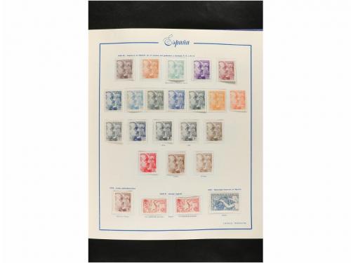 LOTES y COLECCIONES. ESPAÑA. Colección de 1850 a 1960 montad