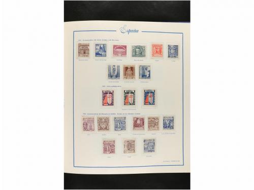 LOTES y COLECCIONES. ESPAÑA. Colección de 1850 a 1960 montad