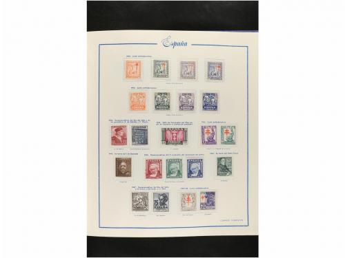 LOTES y COLECCIONES. ESPAÑA. Colección de 1850 a 1960 montad