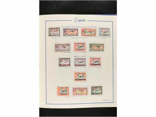 LOTES y COLECCIONES. ESPAÑA. Colección de 1850 a 1960 montad