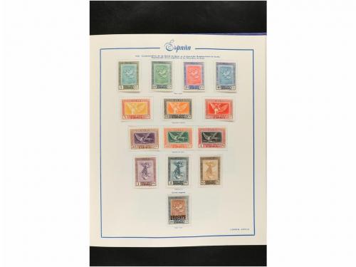 LOTES y COLECCIONES. ESPAÑA. Colección de 1850 a 1960 montad