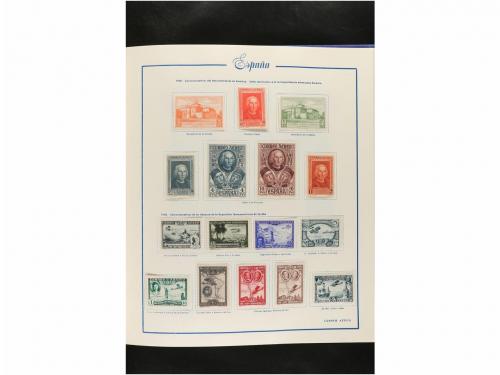 LOTES y COLECCIONES. ESPAÑA. Colección de 1850 a 1960 montad