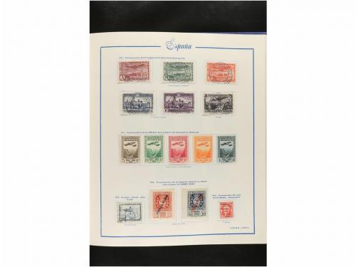 LOTES y COLECCIONES. ESPAÑA. Colección de 1850 a 1960 montad