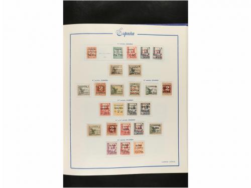 LOTES y COLECCIONES. ESPAÑA. Colección de 1850 a 1960 montad