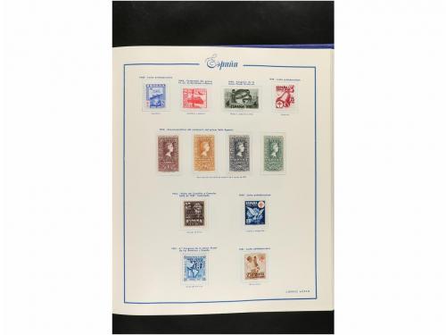 LOTES y COLECCIONES. ESPAÑA. Colección de 1850 a 1960 montad