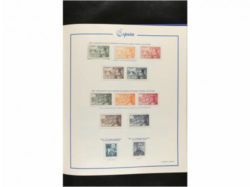 LOTES y COLECCIONES. ESPAÑA. Colección de 1850 a 1960 montad