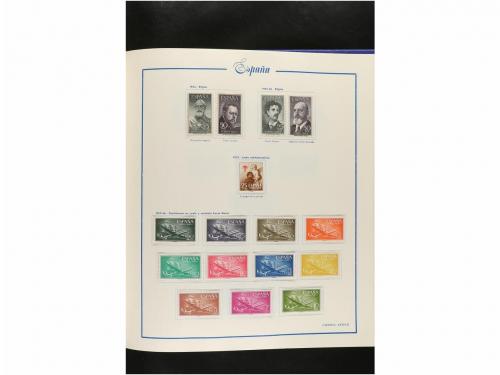 LOTES y COLECCIONES. ESPAÑA. Colección de 1850 a 1960 montad