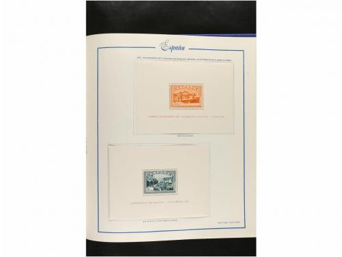 LOTES y COLECCIONES. ESPAÑA. Colección de 1850 a 1960 montad