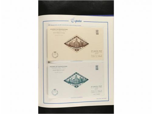 LOTES y COLECCIONES. ESPAÑA. Colección de 1850 a 1960 montad