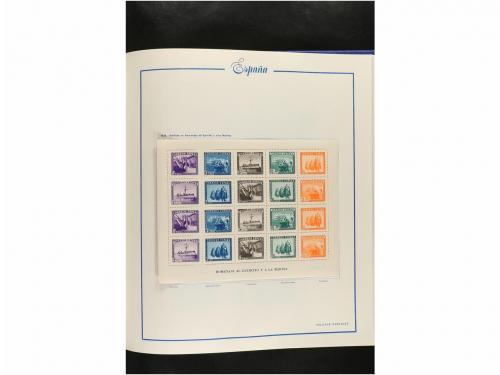 LOTES y COLECCIONES. ESPAÑA. Colección de 1850 a 1960 montad