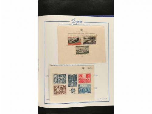 LOTES y COLECCIONES. ESPAÑA. Colección de 1850 a 1960 montad