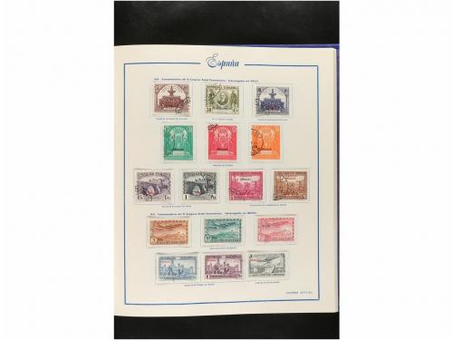 LOTES y COLECCIONES. ESPAÑA. Colección de 1850 a 1960 montad