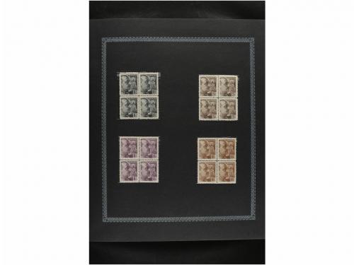 LOTES y COLECCIONES. ESPAÑA. TEMA FRANCO. Colección especial
