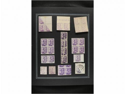 LOTES y COLECCIONES. ESPAÑA. TEMA FRANCO. Colección especial