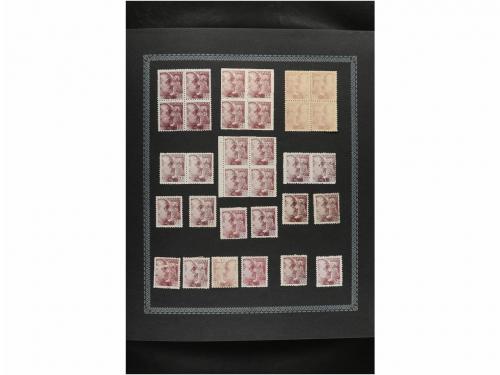 LOTES y COLECCIONES. ESPAÑA. TEMA FRANCO. Colección especial