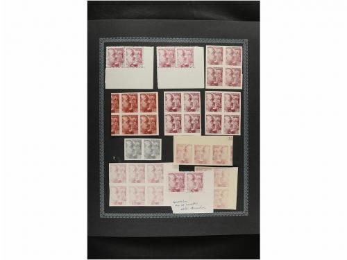 LOTES y COLECCIONES. ESPAÑA. TEMA FRANCO. Colección especial