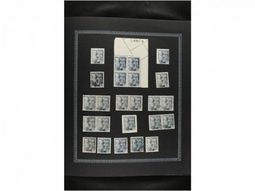 LOTES y COLECCIONES. ESPAÑA. TEMA FRANCO. Colección especial