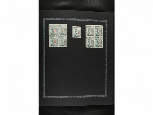 LOTES y COLECCIONES. ESPAÑA. TEMA FRANCO. Colección especial