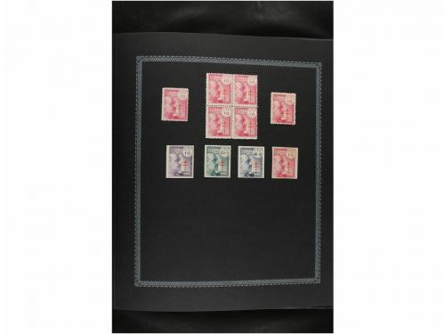 LOTES y COLECCIONES. ESPAÑA. TEMA FRANCO. Colección especial