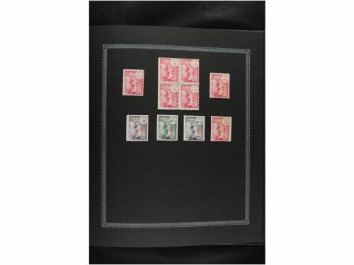 LOTES y COLECCIONES. ESPAÑA. TEMA FRANCO. Colección especial