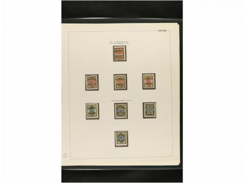 LOTES y COLECCIONES. ESPAÑA. Colección de 1909 a 1949 con Ay