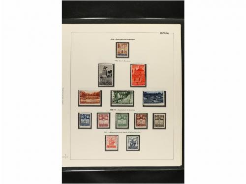 LOTES y COLECCIONES. ESPAÑA. Colección de 1909 a 1949 con Ay