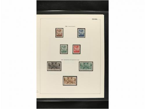LOTES y COLECCIONES. ESPAÑA. Colección de 1909 a 1949 con Ay
