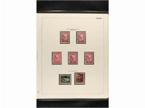 LOTES y COLECCIONES. ESPAÑA. Colección de 1909 a 1949 con Ay