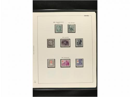 LOTES y COLECCIONES. ESPAÑA. Colección de 1909 a 1949 con Ay