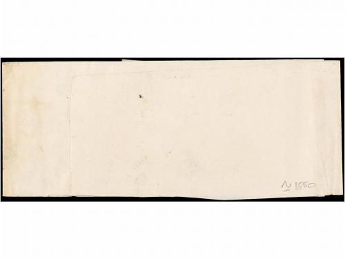 ✉ ESPAÑA: PREFILATELIA. (1850 CA.). FAJA DE PRENSA de "EL CO