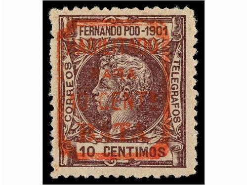 ** COLONIAS ESPAÑOLAS: GUINEA. Ed. NE B-1. EMISIÓN PROVISION