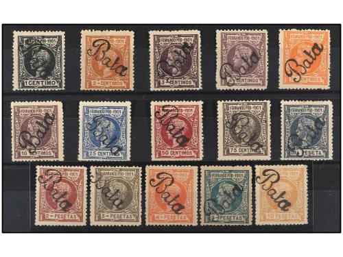 * COLONIAS ESPAÑOLAS: GUINEA. Ed. A-1/15. EMISIÓN PROVISIONA