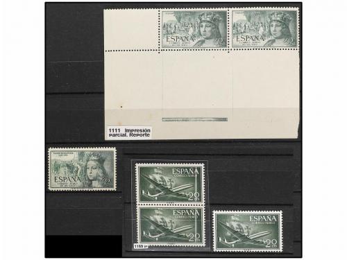 LOTES y COLECCIONES. ESPAÑA. VARIEDADES DEL SEGUNDO CENTENAR