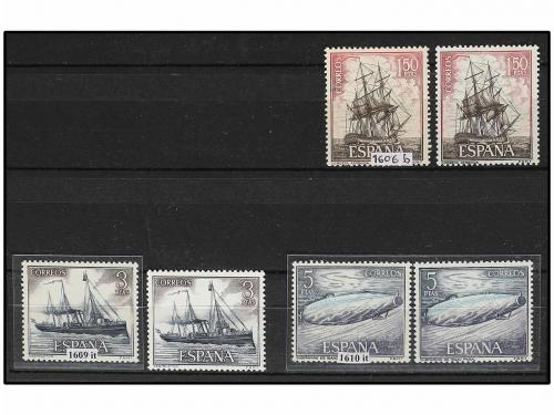 LOTES y COLECCIONES. ESPAÑA. VARIEDADES DEL SEGUNDO CENTENAR