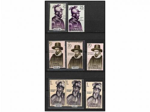 LOTES y COLECCIONES. ESPAÑA. VARIEDADES DEL SEGUNDO CENTENAR