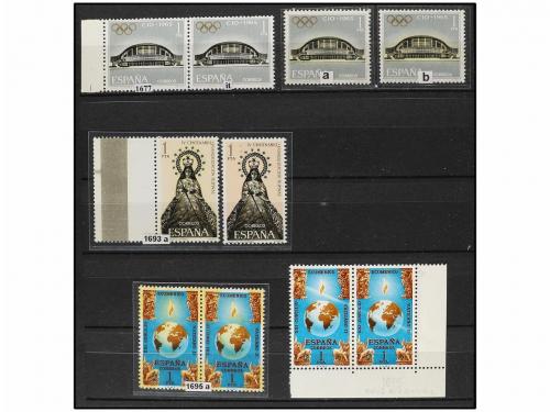 LOTES y COLECCIONES. ESPAÑA. VARIEDADES DEL SEGUNDO CENTENAR