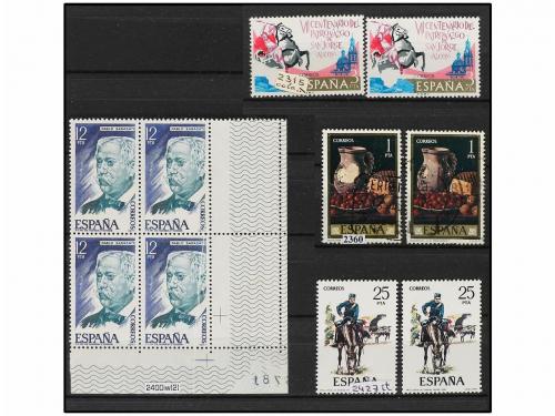 LOTES y COLECCIONES. ESPAÑA. VARIEDADES DEL SEGUNDO CENTENAR