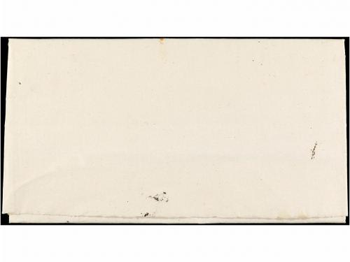 ✉ ESPAÑA: PREFILATELIA. 1858. NUÉVALOS a ATECA. Carta comple