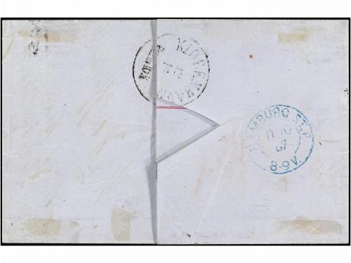 ✉ ALEMANIA ANTIGUOS ESTADOS: BREMEN. Mi. 13. 1867. BREMEN a 