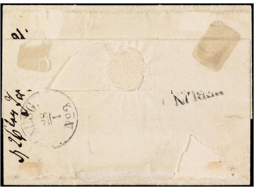 ✉ ALEMANIA ANTIGUOS ESTADOS: BRUNSWICK. Mi. 2. 1854. BRAUSCH