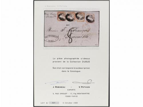 ✉ MAURICIO. Sg. 23 (4). 1860. MAURICE to GRANVILLE. Complete