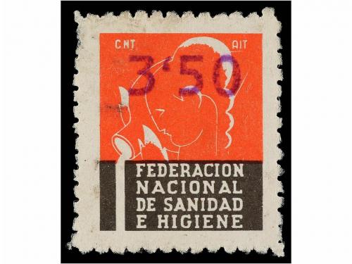 ESPAÑA GUERRA CIVIL. Federación Nacional de Sanidad e Higien