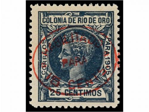 ** COLONIAS ESPAÑOLAS: RIO DE ORO. Ed. 17. 15 cents. s. 25 c