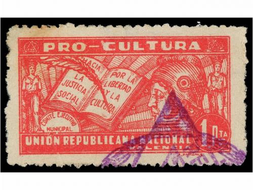 ESPAÑA GUERRA CIVIL. VALENCIA. Unión Republicana Nacional. 1