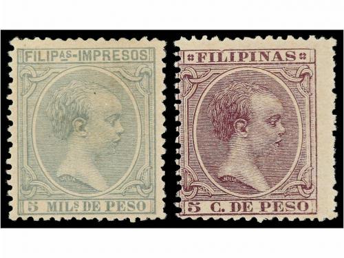 * FILIPINAS. Ed. 88/104. SERIE completa, centrajes habituale