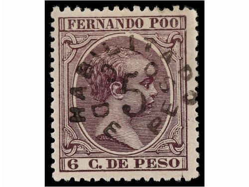 * COLONIAS ESPAÑOLAS: FERNANDO POO. Ed. 33. 5 cts. s. 6 ctvo