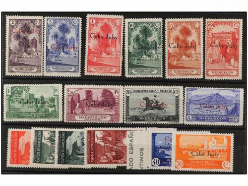 ** COLONIAS ESPAÑOLAS: CABO JUBY. Ed. 55/60. SERIE completa.