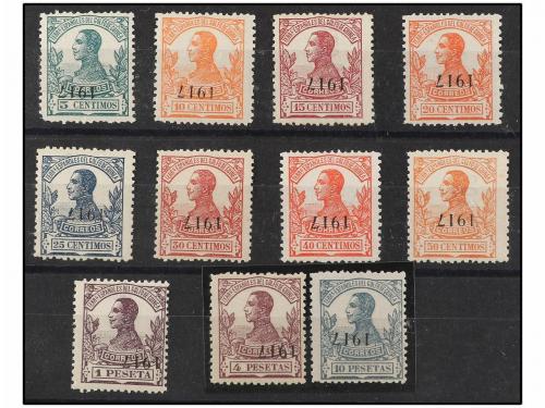 ** COLONIAS ESPAÑOLAS: GUINEA. Ed. 111/23hi. SERIE completa 