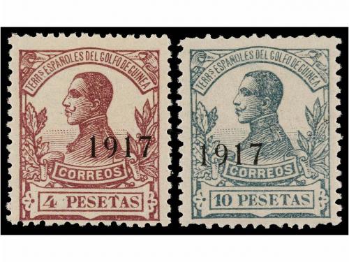 ** COLONIAS ESPAÑOLAS: GUINEA. Ed. 111/23. SERIE completa. L